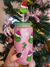 Load image into Gallery viewer, Grinch snow globe glass
