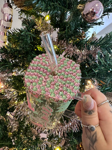 Christmas trees glass
