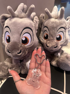 Big feet plushie keyrings