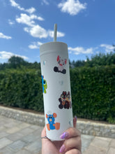 Load image into Gallery viewer, Big feet plushie skinny tumbler
