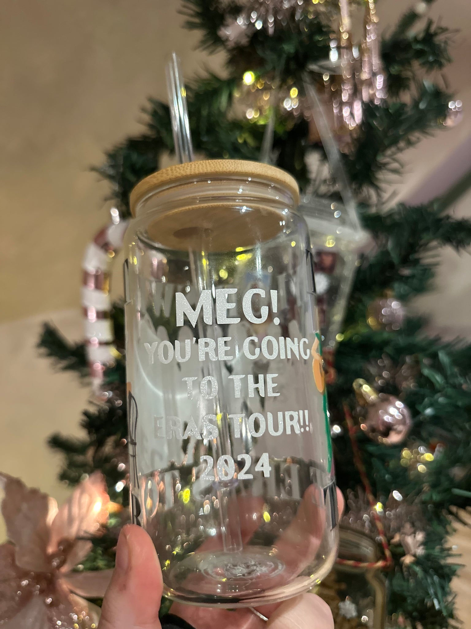 Eras tour glass can – Mermaid Lagoon