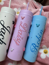 Load image into Gallery viewer, Personalised Disney pearl tumblers
