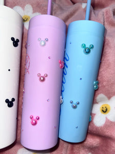 Personalised Disney pearl tumblers