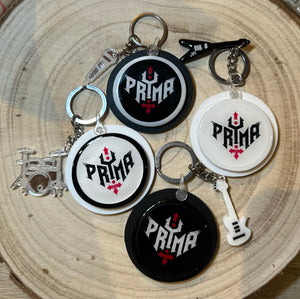 Smart Business Keyrings Cirle Edge (Pastel / Effect colours only)