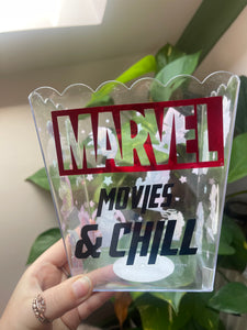 Marvel popcorn bucket